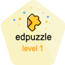 Edpuzzle Level 1 Badge